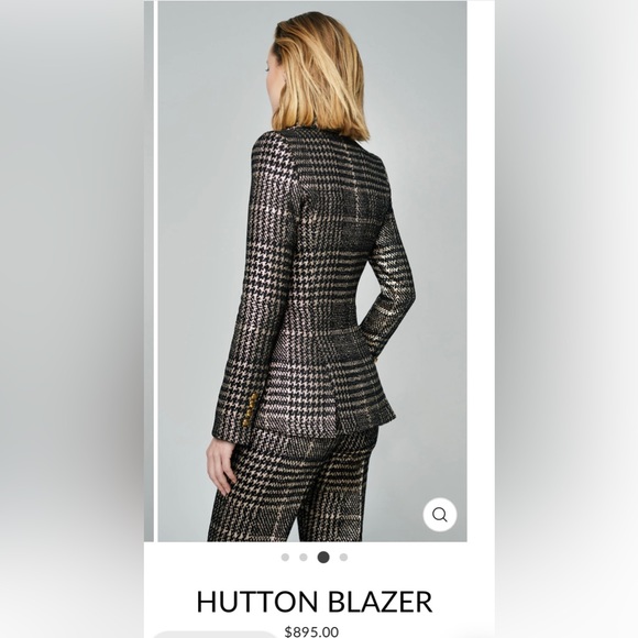 SOLD Smythe Hutton Blazer 2 duchess gold black lurex - Picture 5 of 16